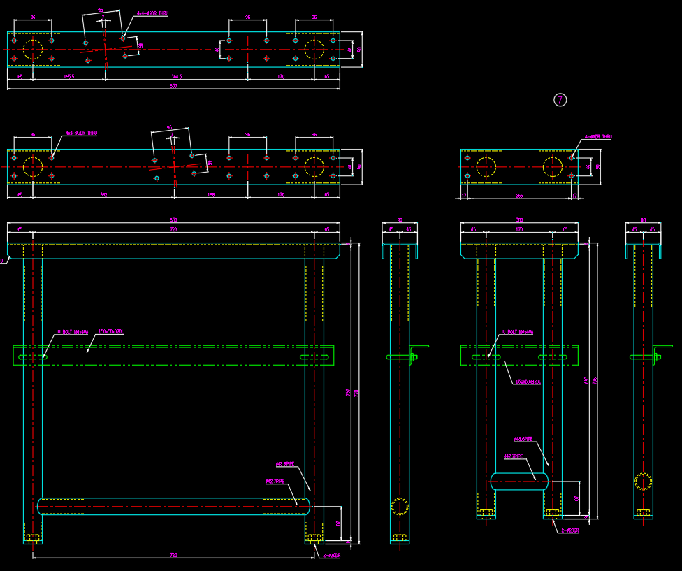 牛奶生产线输送机图